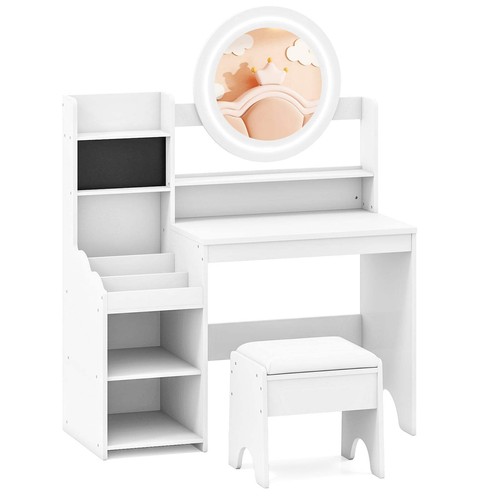 Kids vanity desk princess - desk,