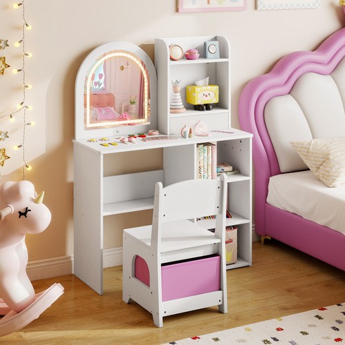 Kids vanity table and - table,