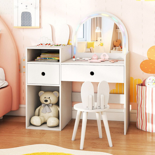 Bunny kids vanity table and - kids,