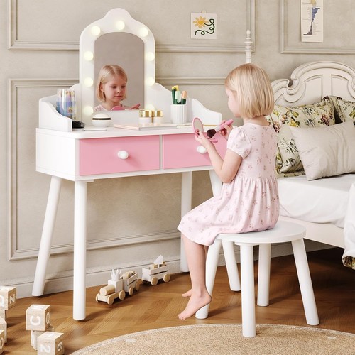 Kids vanity set with led - kids,
