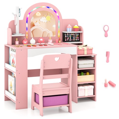 Kids makeup vanity set with - vanity, 9