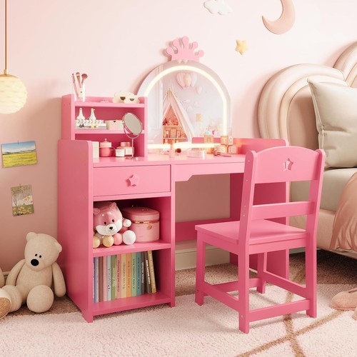 Kids vanity table with - 🔥kids,