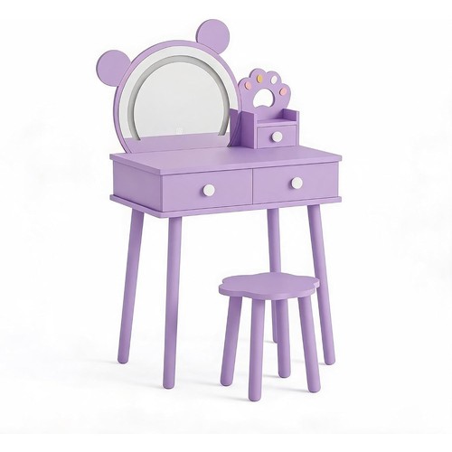 Kids vanity table and - and, stool