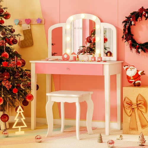 Vanity desk mirror and - vanity,