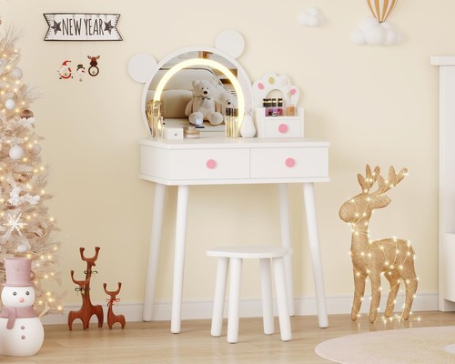 Kids vanity table and - table,