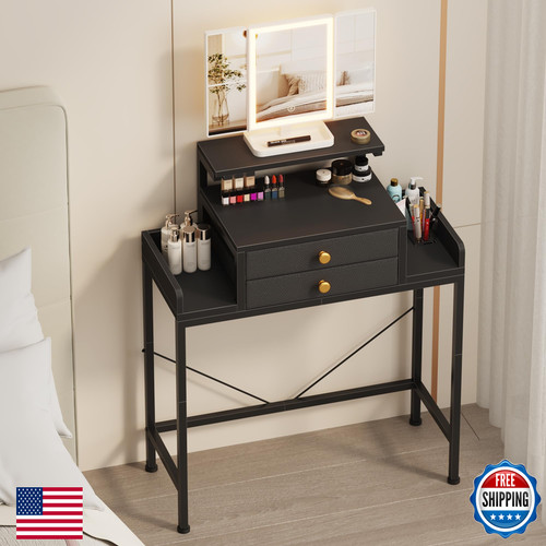 Higdbfe vanity desk - vanity,
